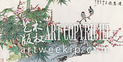 2013春拍 田世光《迎春图》 北京荣宝供图