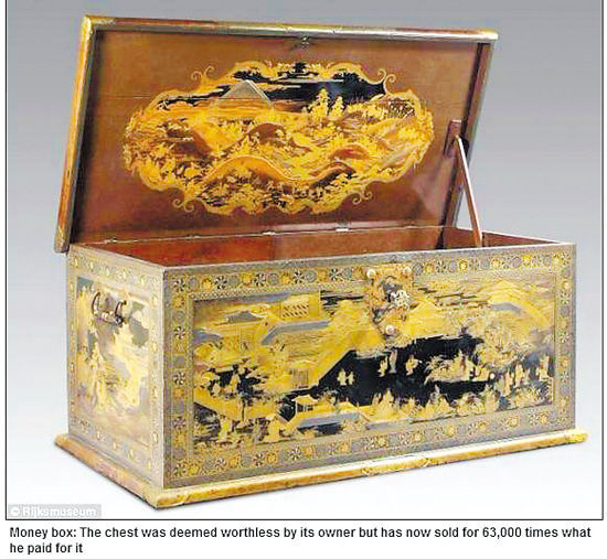 100英镑买进的古董，拍出了630万英镑的价格