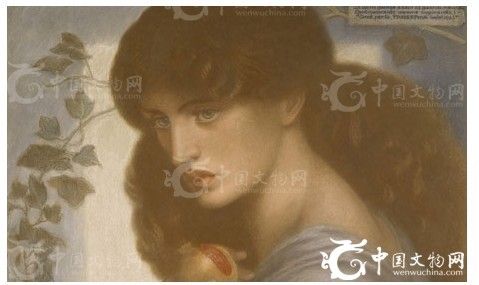 但丁·加百利·罗塞蒂名作《珍·莫里斯肖像》