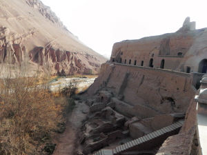 新疆正在对柏孜克里克石窟进行整窟修复。肖静芳摄