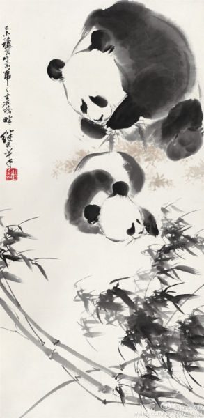 刘继卣《熊猫》110万落槌