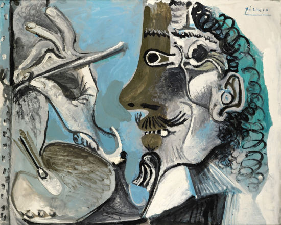 巴布罗‧毕加索《画家》