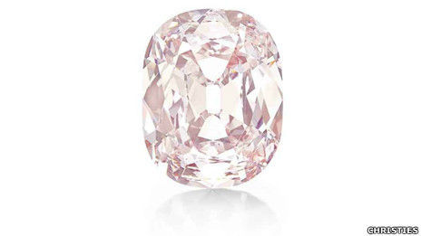 “小王子”粉红钻石曾被印度海得拉巴王室的珍藏