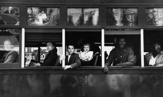Robert Frank, Trolley-New Orleans, 1955