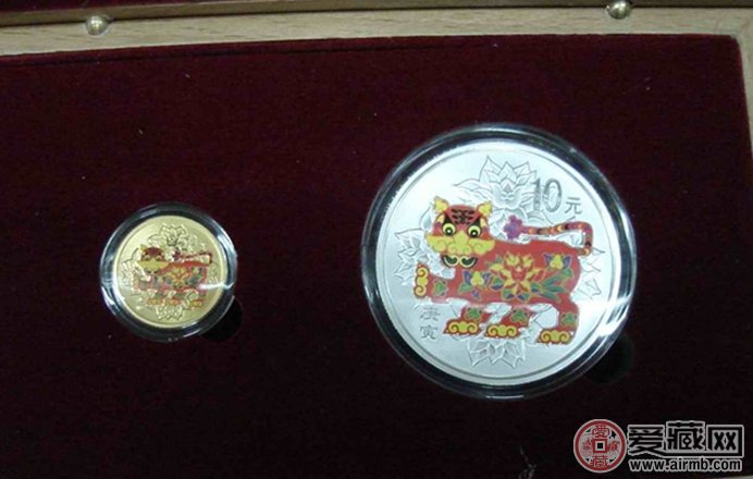 虎年彩色金银纪念币最新价格图片
