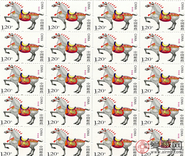 马年生肖邮票价格及图片