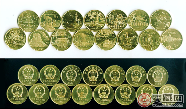 中国人民银行纪念币最新价格图片