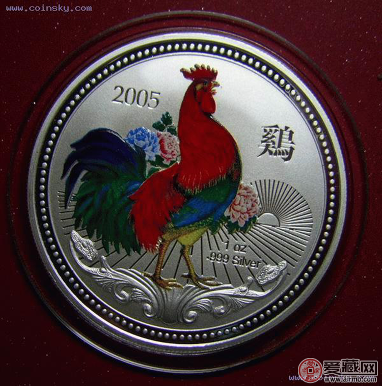 一盎司彩币图片及价格