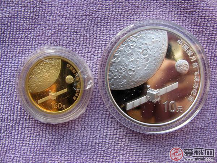 探月金银币价格及图片