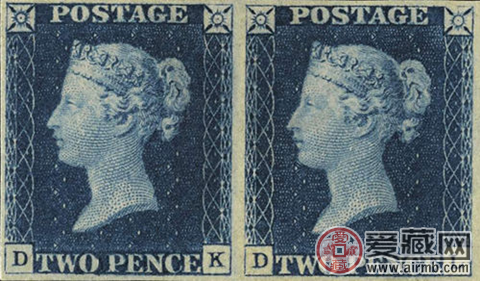 世界上第一枚邮票图片