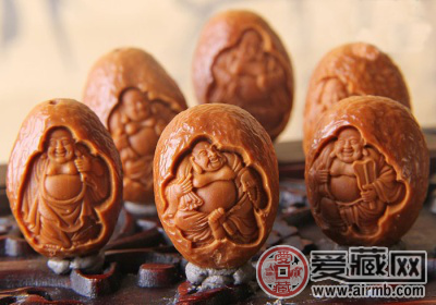 橄榄核雕刻 手串