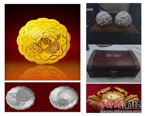 今秋，推出金银月饼的银行逐渐增多，而金螃蟹、银核桃更是增多了礼品花样和新意。