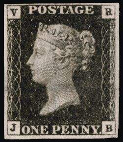 黑便士堪称是全世界最有标志性的意义邮票之一，因为这是世界上最早的邮票，身价自然不菲。珍稀的黑便士价格已经以万为单位计算，而且几十年一直在升值。