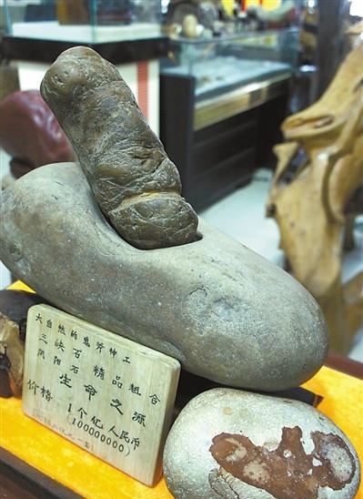 捡块石头价值一亿 似性器官取名“生命之源”