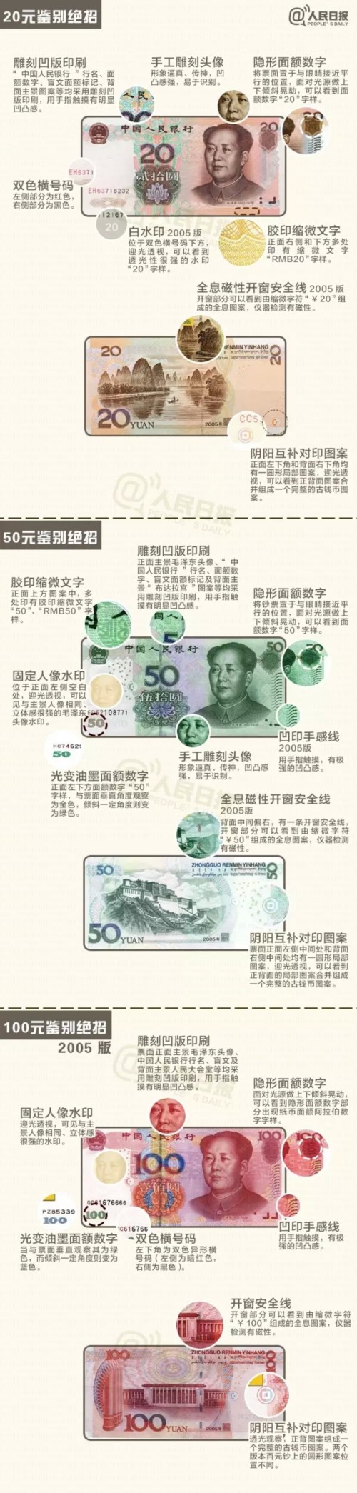 这是真的！新版百元大钞不止土豪金还有天使蓝