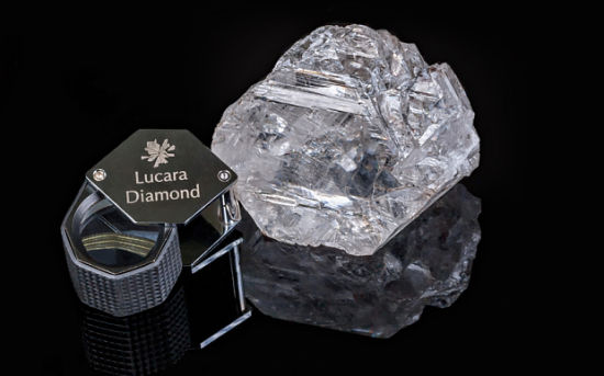 1000克拉以上的钻石，近一个多世纪以来还是首次遇到