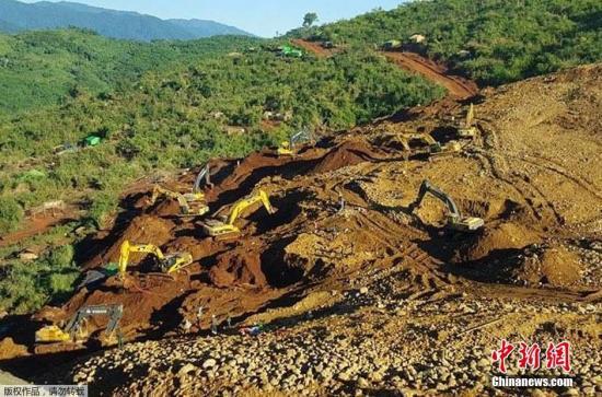当地时间2015年11月21日、22日，缅甸东北部的克钦族自治邦内一处玉石矿场于当地时间21日发生山体滑坡。根据目前最新的消息显示，此次灾难已造成至少104人遇难。
