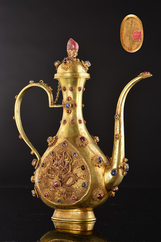 十八世纪铜鎏金太平有象水法转花音乐自鸣钟，成交价：3622.5万元