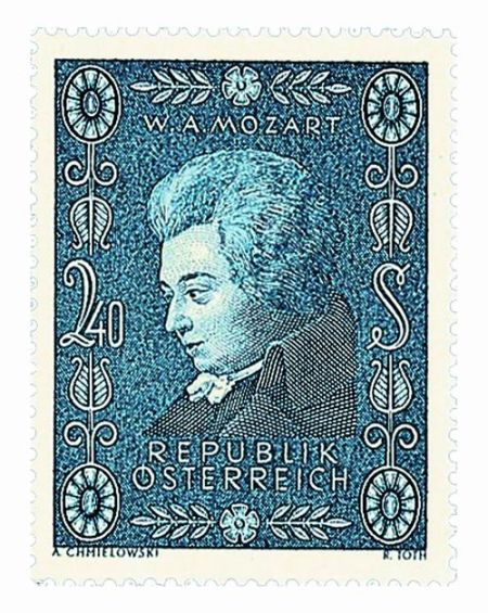 莫扎特诞辰200周年（1956年奥地利）