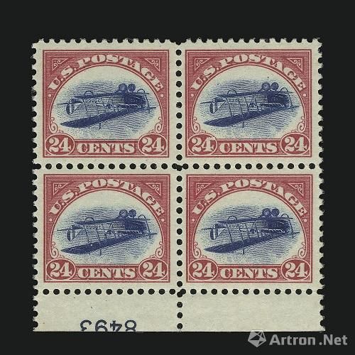 “倒置的珍妮”邮票