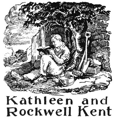 藏书票里的人生 ——插画家肯特和他的小小藏书票