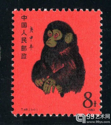 识别真假t46金猴邮票七步攻略