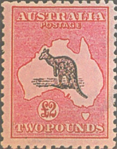 珍罕的“袋鼠”邮票 