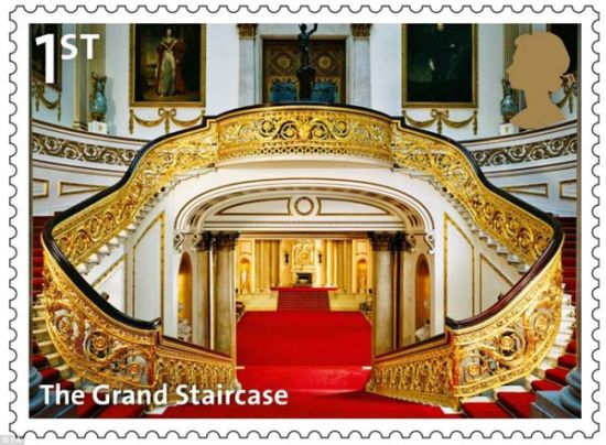 大楼梯是白金汉宫的一处标志性景观