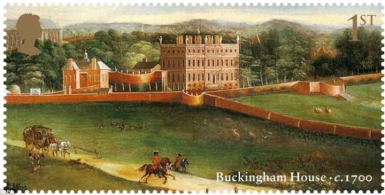 这张邮票展示的是今日的白金汉宫