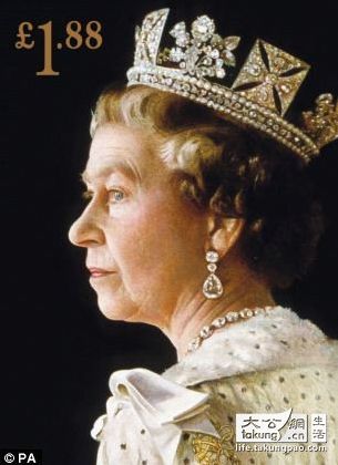 女王邮票画作曝光