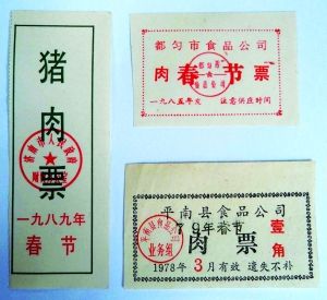 各种肉票