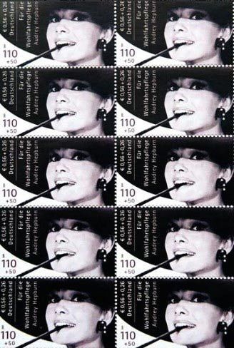 德国邮政局在2001年印制